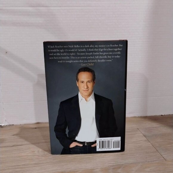 1st Print Joseph Finder Vanished (Nick  Heller #1) 1st Ed Hardcover Book - Picture 3 of 5